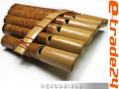 FLETNIA z Bambusa Instrument 7-tonowy Rękodzieło