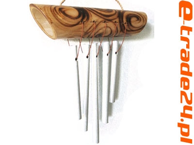 Dzwonek Wietrzny Bambus + Metalowe rurki